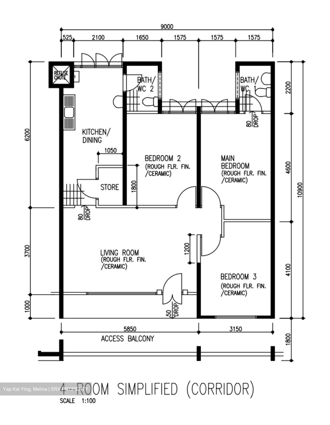 Blk 233 Serangoon Avenue 3 (Serangoon), HDB 4 Rooms #572715421